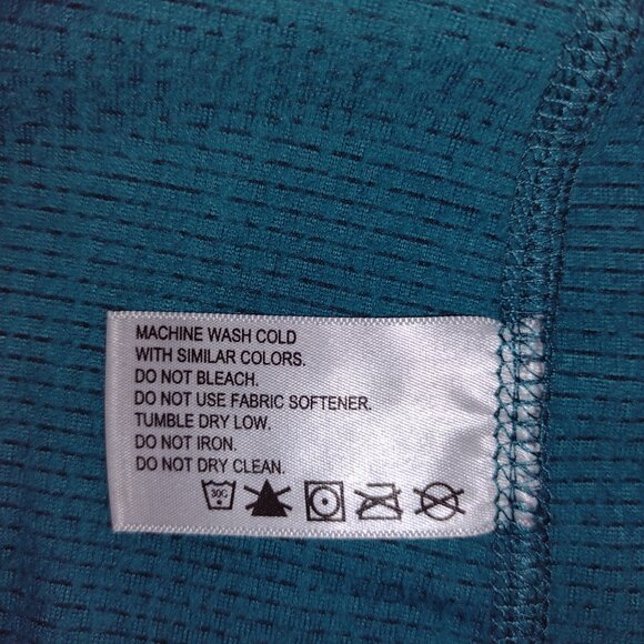 Women’s Turquoise Orvis ¼ Zip Pullover – Style #2H84– Size Large - Picture 5 of 15